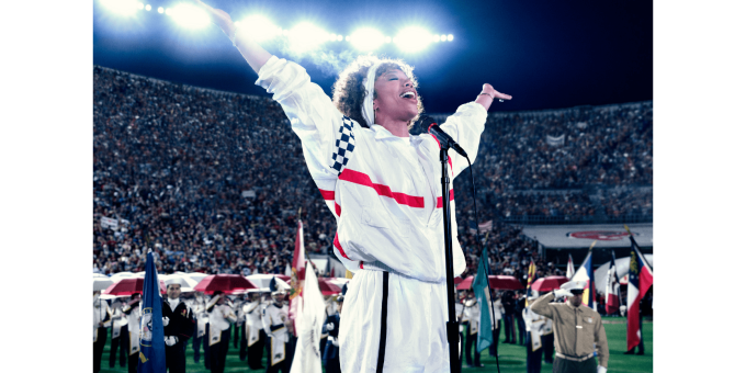 American National Anthem at The Superbowl